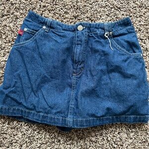 Vintage Blue Denim Skirt